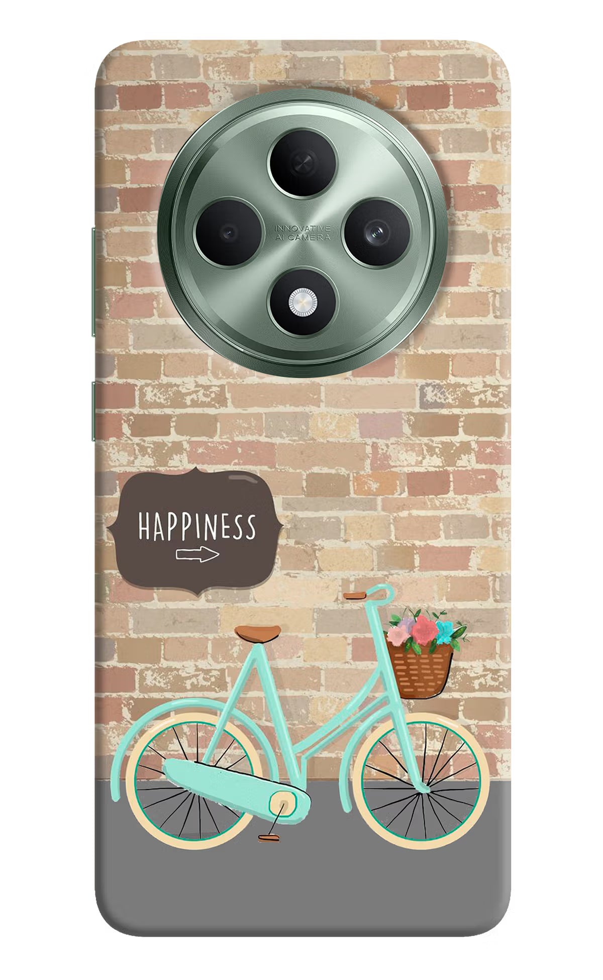 Happiness Artwork Oppo F27 5G Hard Case Back Cover by Casekaro