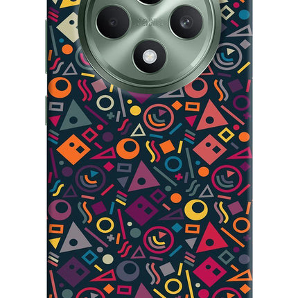 Geometric Abstract Oppo F27 5G Hard Case Back Cover by Casekaro