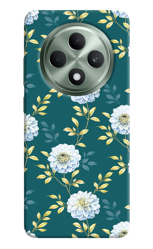 Flowers Oppo F27 5G Hard Case Back Cover by Casekaro