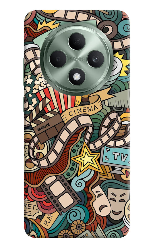 Cinema Abstract Oppo F27 5G Hard Case Back Cover by Casekaro