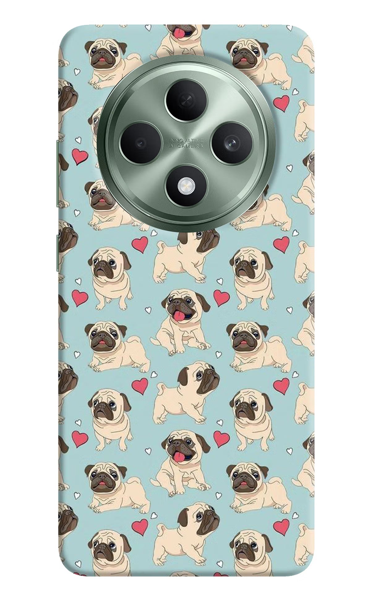 Pug Dog Oppo F27 5G Hard Case Back Cover by Casekaro