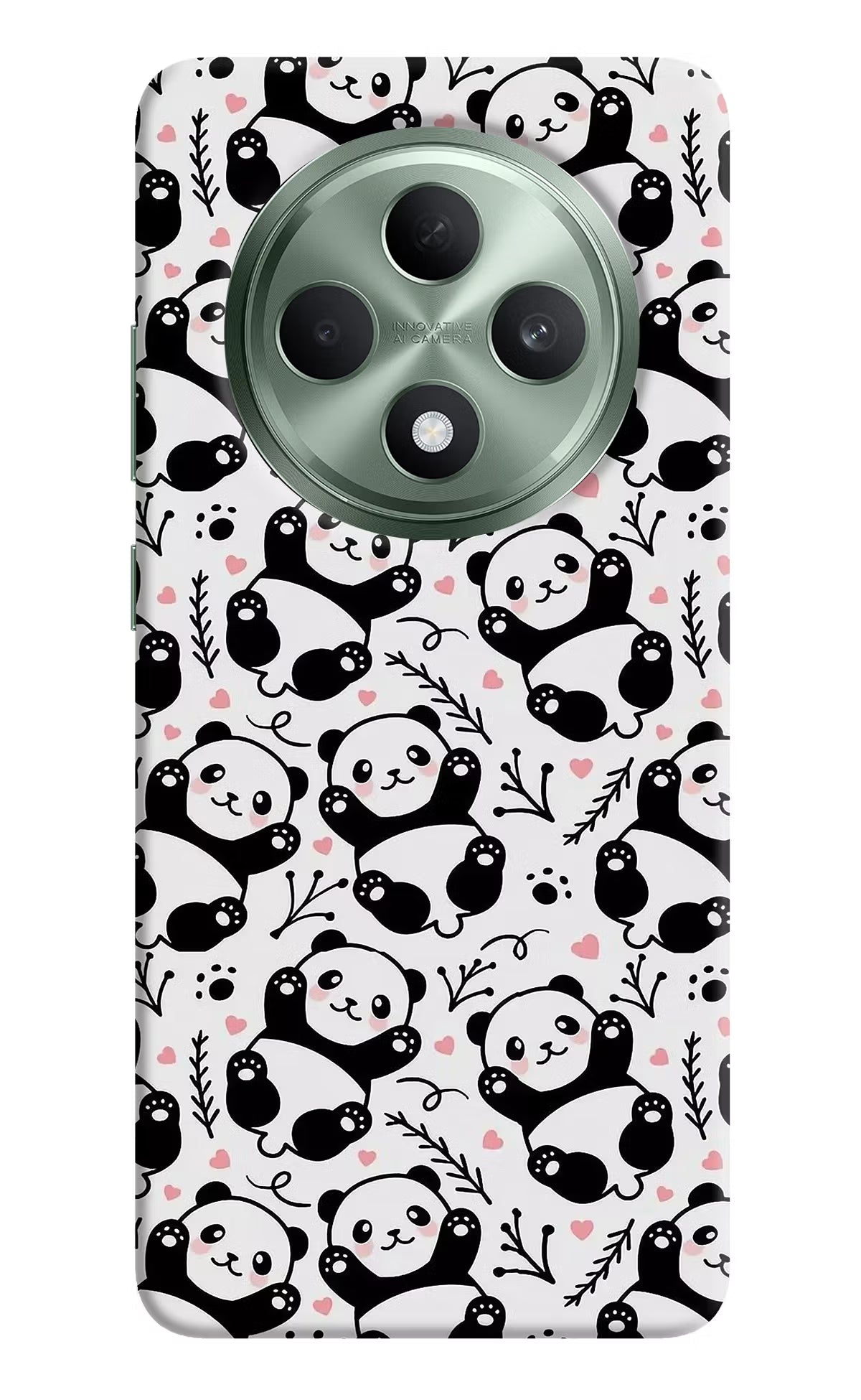 Cute Panda Oppo F27 5G Hard Case Back Cover by Casekaro