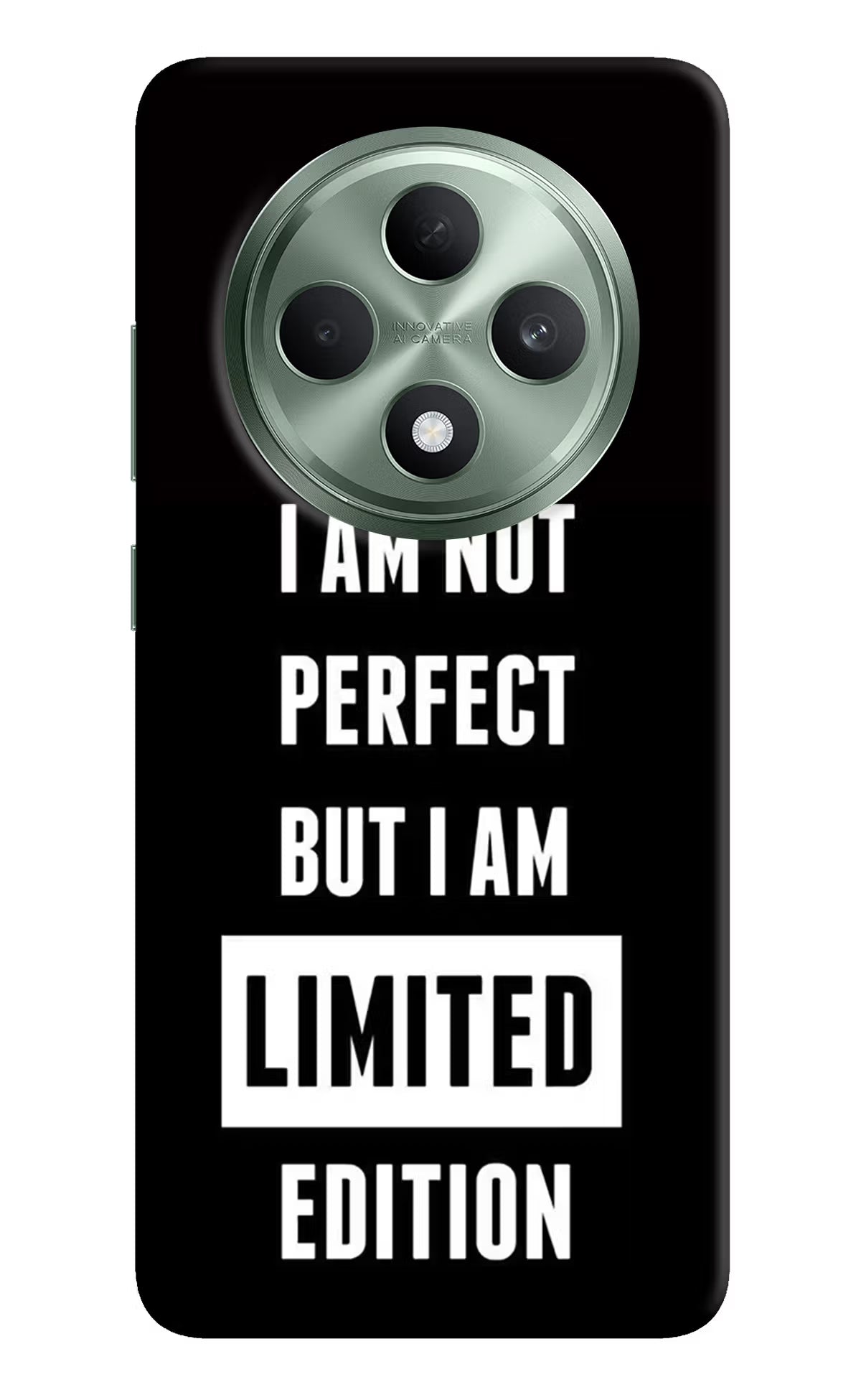 I Am Not Perfect But I Am Limited Edition Oppo F27 5G Hard Case Back Cover by Casekaro
