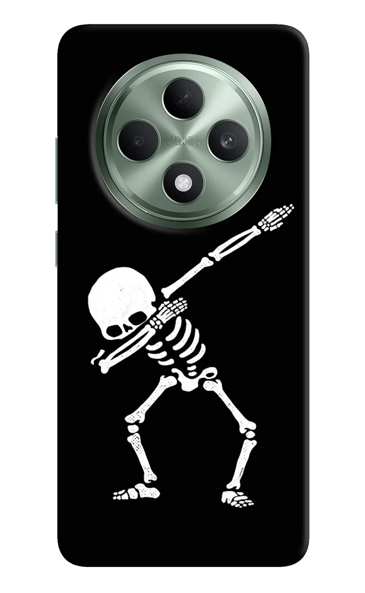 Dabbing Skeleton Art Oppo F27 5G Hard Case Back Cover by Casekaro