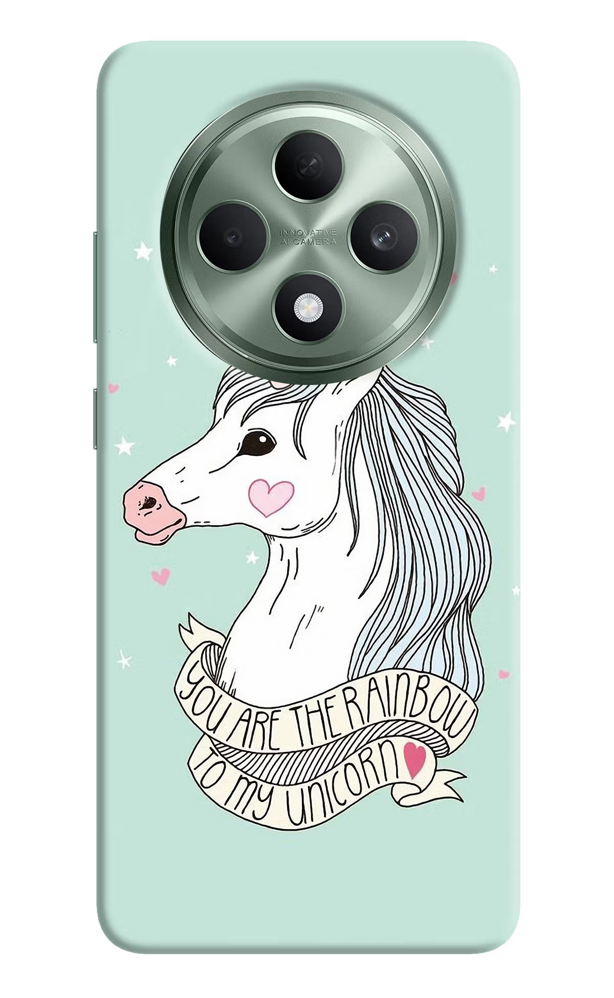 Unicorn Wallpaper Oppo F27 5G Hard Case Back Cover by Casekaro