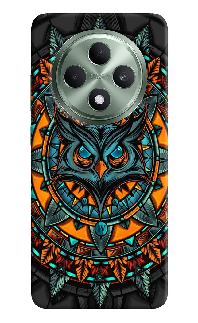 Angry Owl Art Oppo F27 5G Hard Case Back Cover by Casekaro