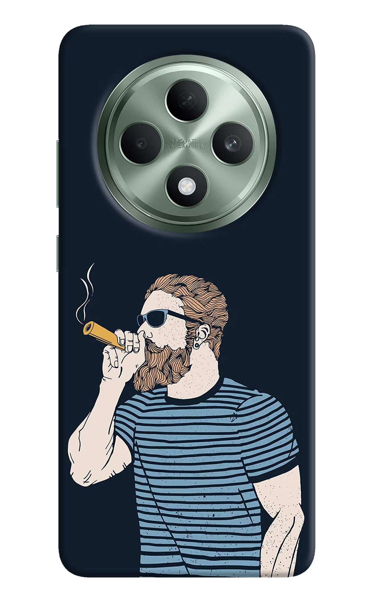 Smoking Oppo F27 5G Hard Case Back Cover by Casekaro