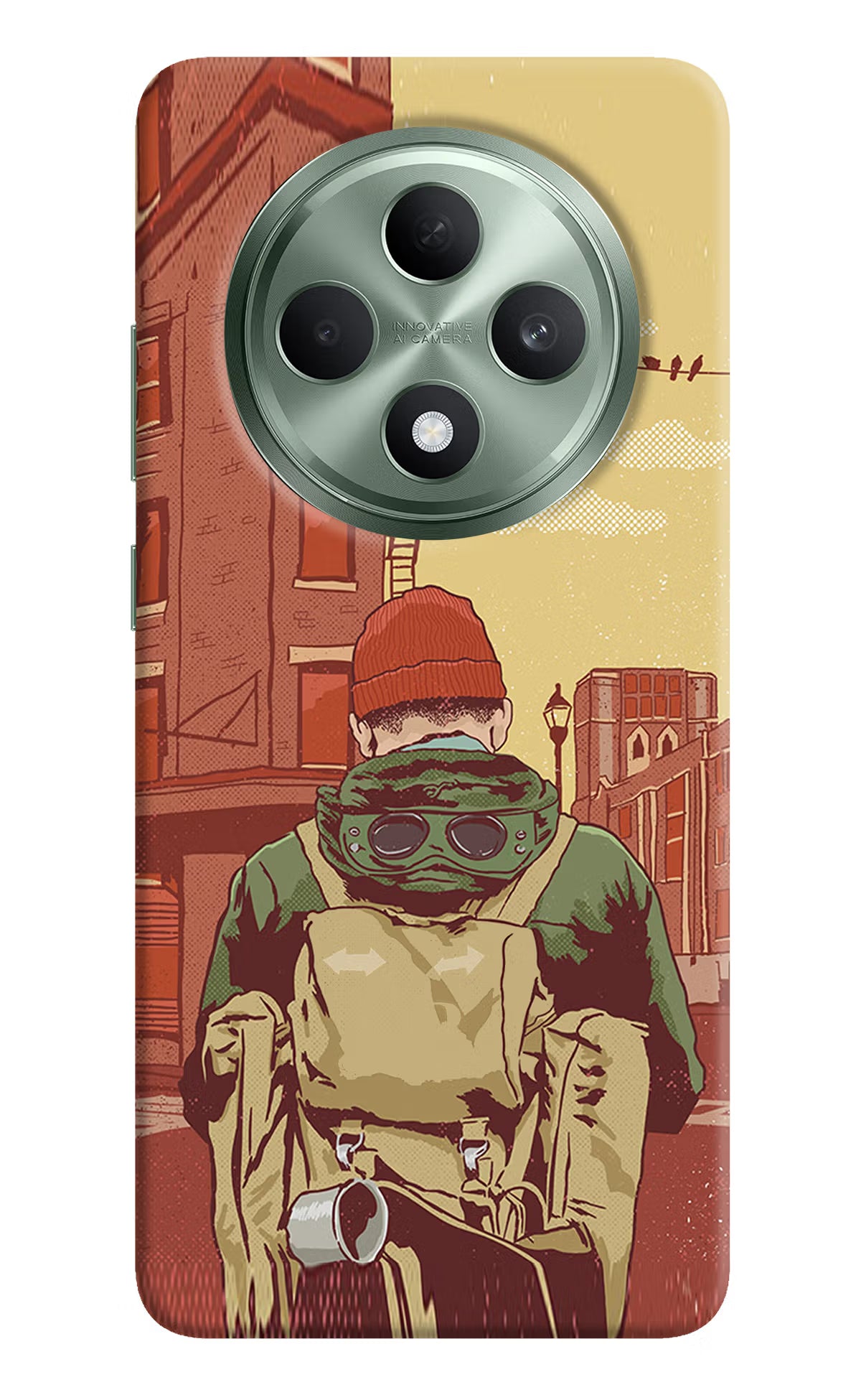 Adventurous Oppo F27 5G Hard Case Back Cover by Casekaro