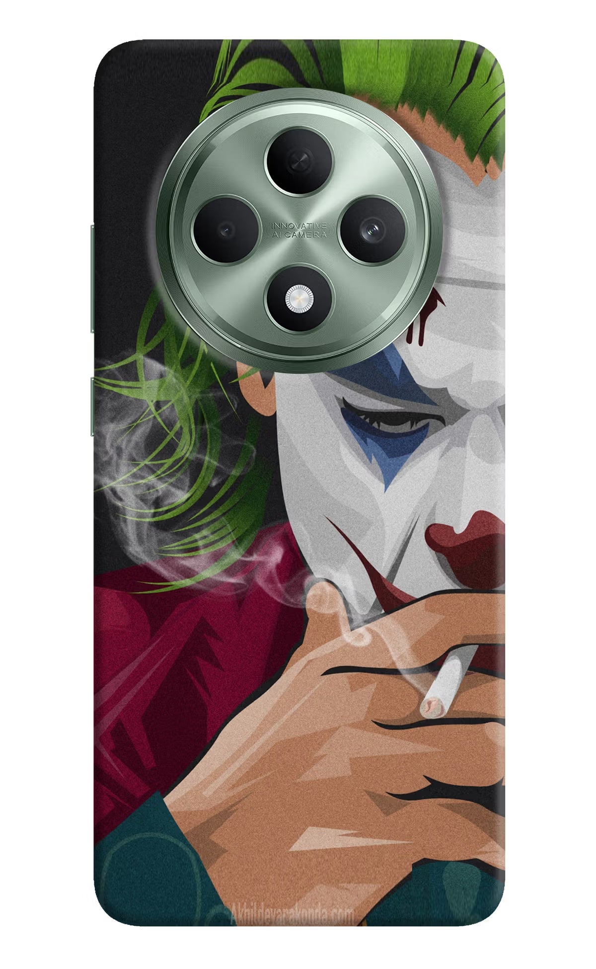 Joker Smoking Oppo F27 5G Hard Case Back Cover by Casekaro