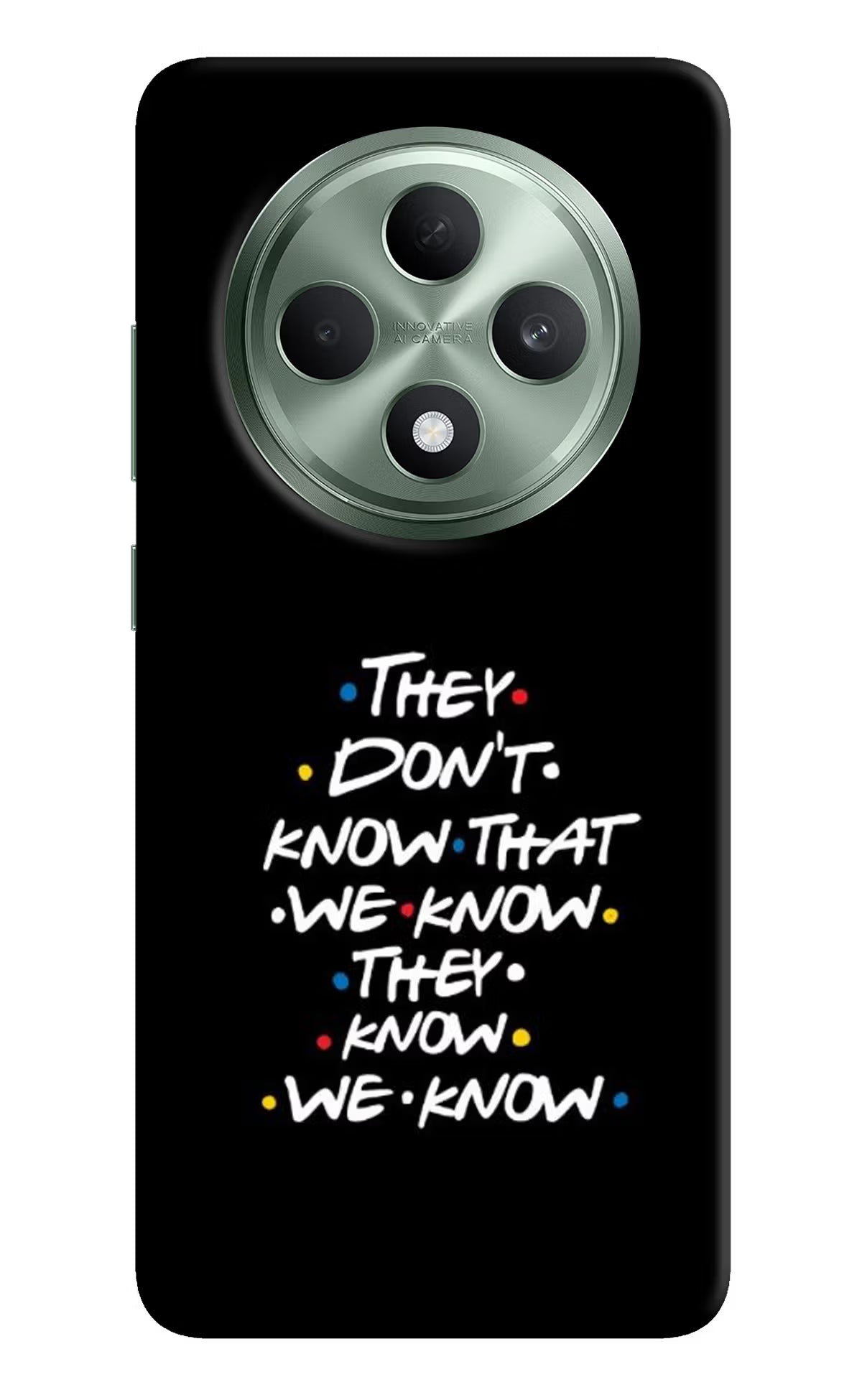 FRIENDS Dialogue Oppo F27 5G Hard Case Back Cover by Casekaro