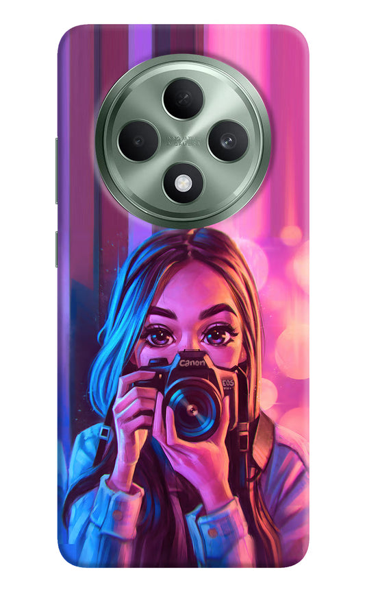 Girl Photographer Oppo F27 5G Hard Case Back Cover by Casekaro