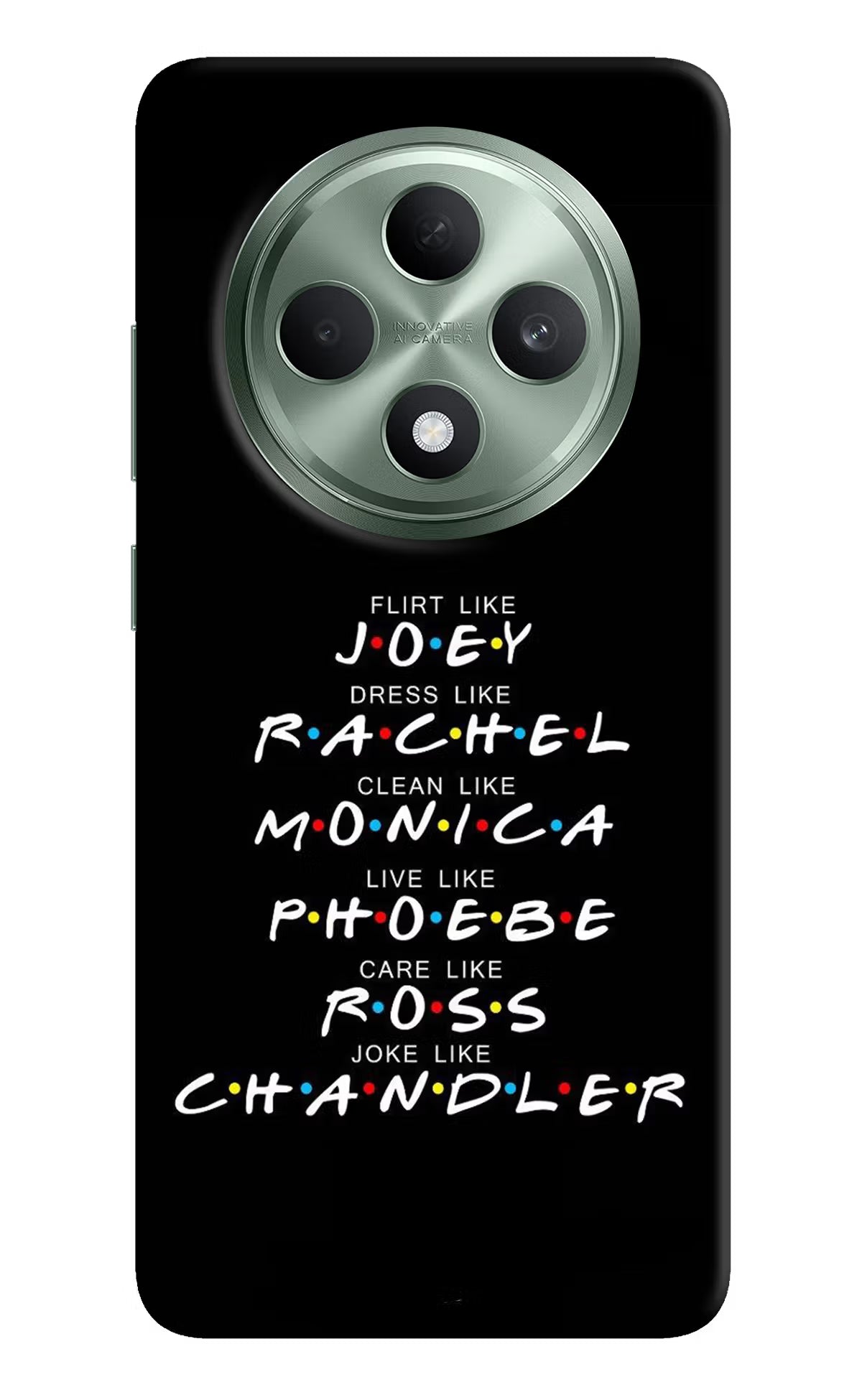 FRIENDS Character Oppo F27 5G Hard Case Back Cover by Casekaro