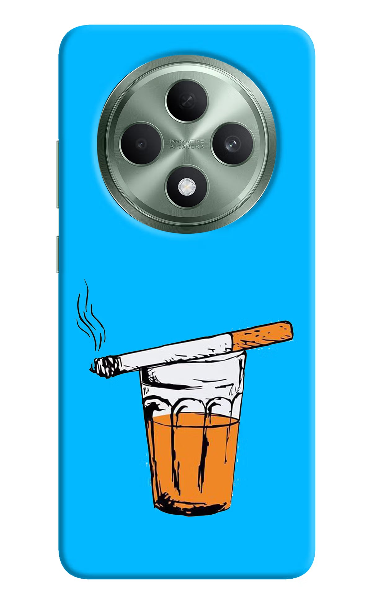 Chai Sutta Oppo F27 5G Hard Case Back Cover by Casekaro