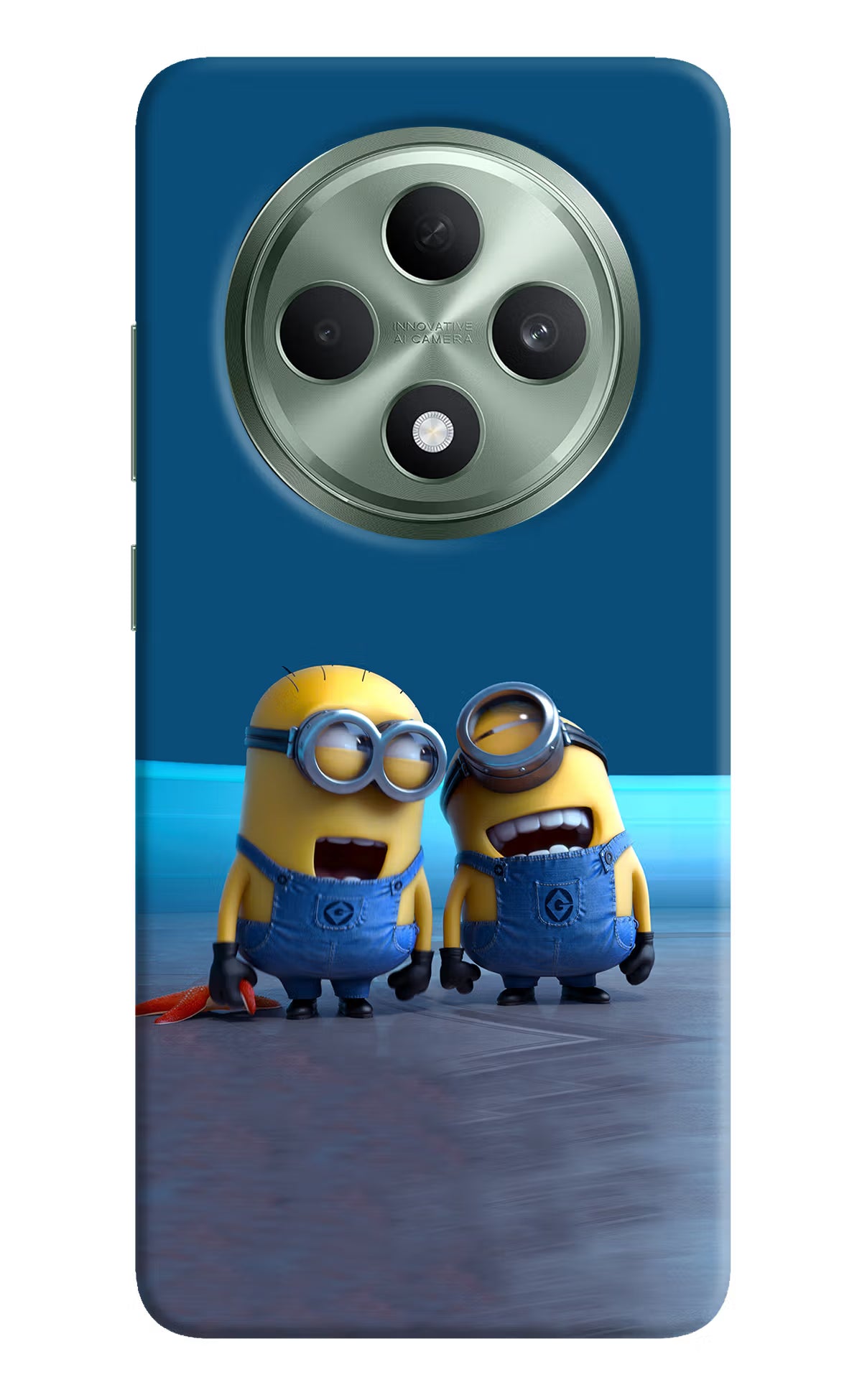 Minion Laughing Oppo F27 5G Hard Case Back Cover by Casekaro