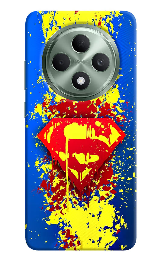 Superman logo Oppo F27 5G Hard Case Back Cover by Casekaro