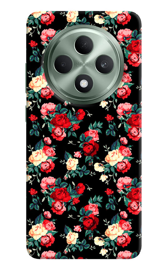 Rose Pattern Oppo F27 5G Hard Case Back Cover by Casekaro