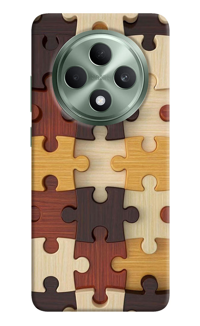 Wooden Puzzle Oppo F27 5G Hard Case Back Cover by Casekaro