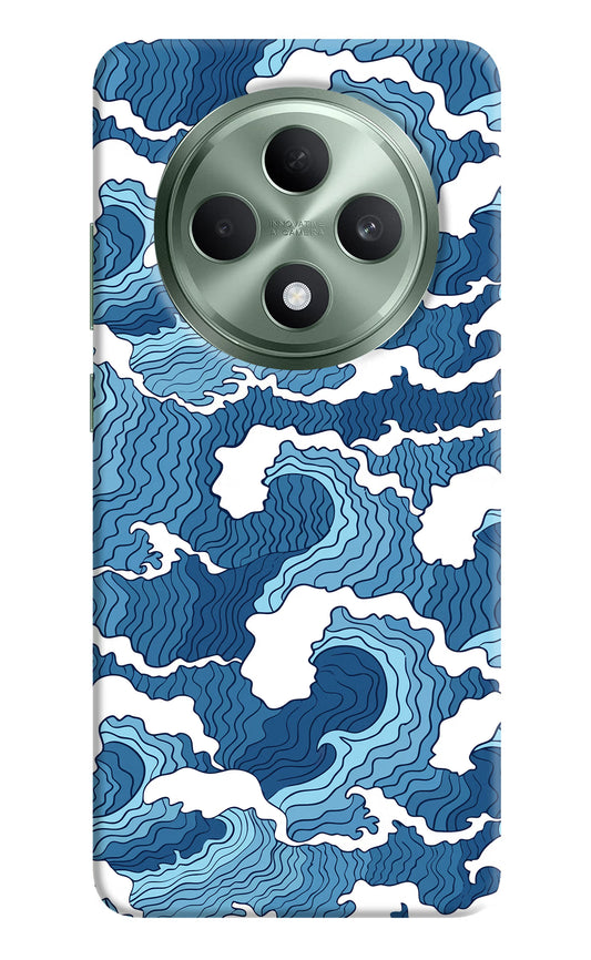 Blue Waves Oppo F27 5G Hard Case Back Cover by Casekaro