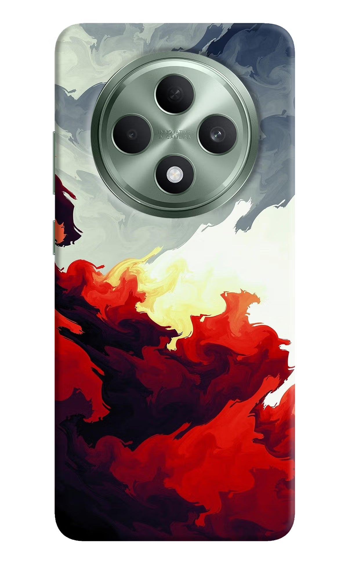 Fire Cloud Oppo F27 5G Hard Case Back Cover by Casekaro