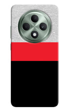 Tri Color Pattern Oppo F27 5G Hard Case Back Cover by Casekaro