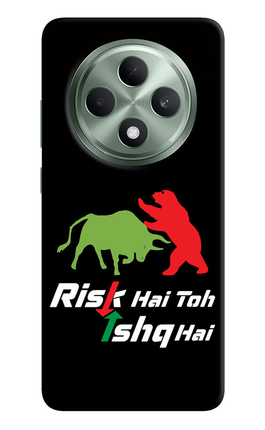 Risk Hai Toh Ishq Hai Oppo F27 5G Hard Case Back Cover by Casekaro