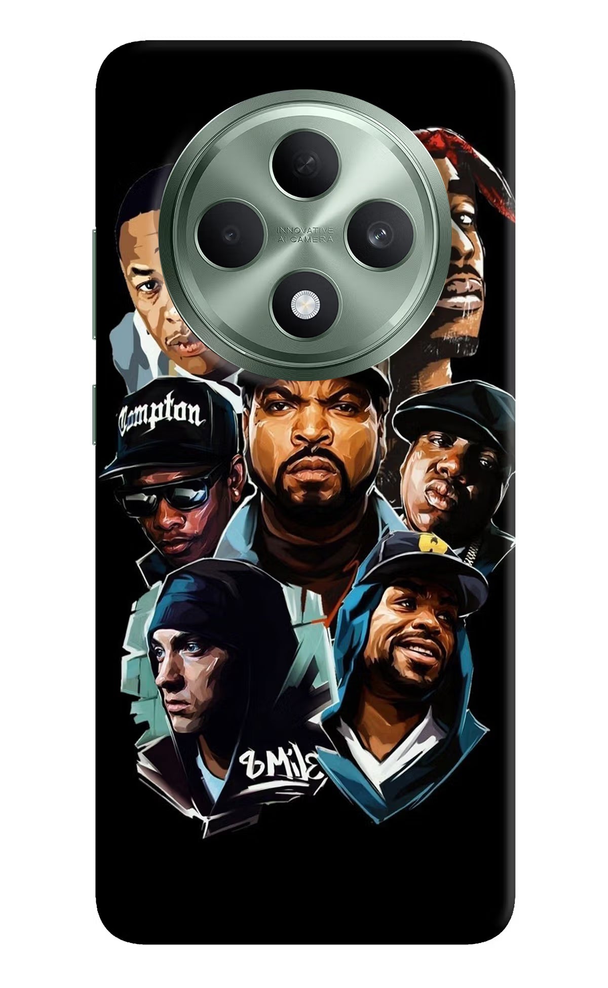 Rappers Oppo F27 5G Hard Case Back Cover by Casekaro