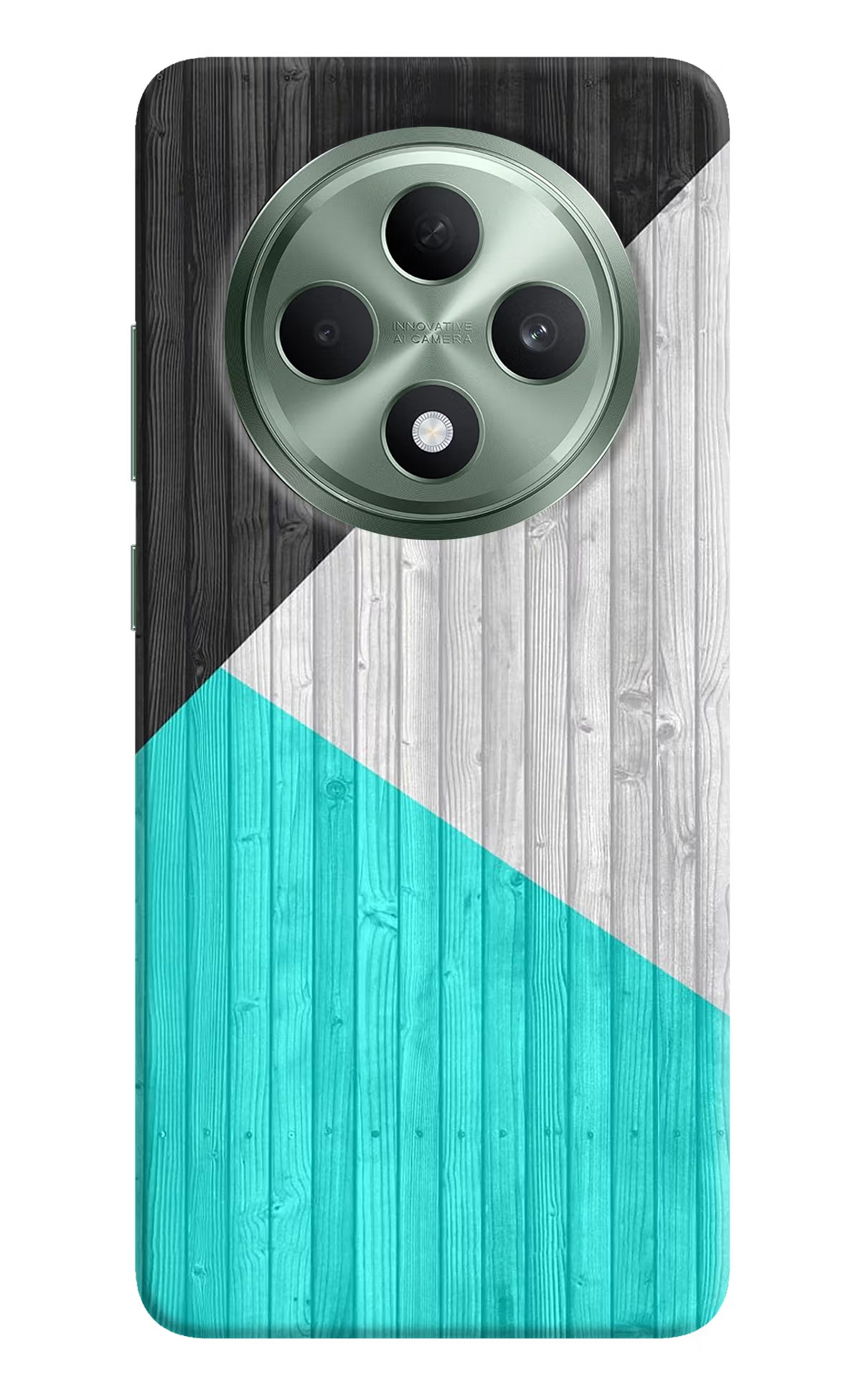 Wooden Abstract Oppo F27 5G Hard Case Back Cover by Casekaro