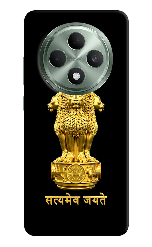 Satyamev Jayate Golden Oppo F27 5G Hard Case Back Cover by Casekaro