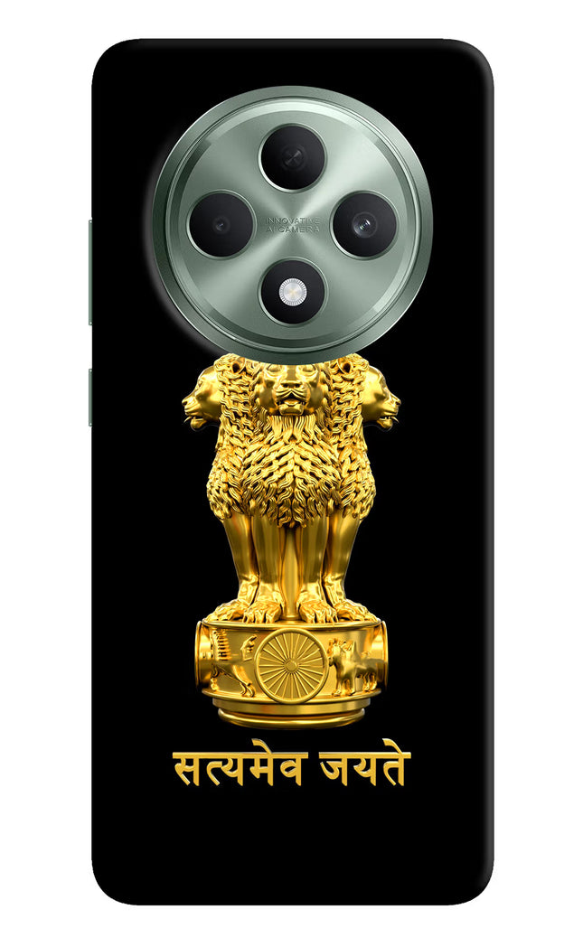 Satyamev Jayate Golden Oppo F27 5G Hard Case Back Cover by Casekaro