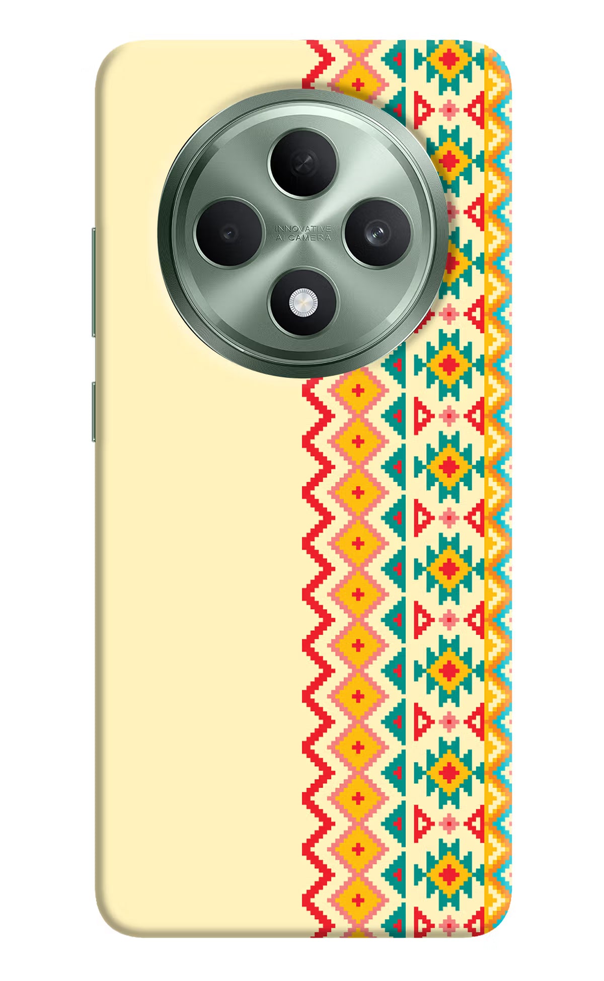 Ethnic Seamless Oppo F27 5G Hard Case Back Cover by Casekaro
