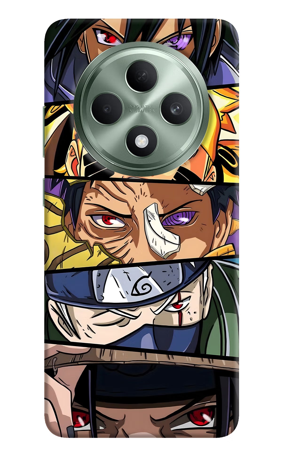 Naruto Character Oppo F27 5G Hard Case Back Cover by Casekaro