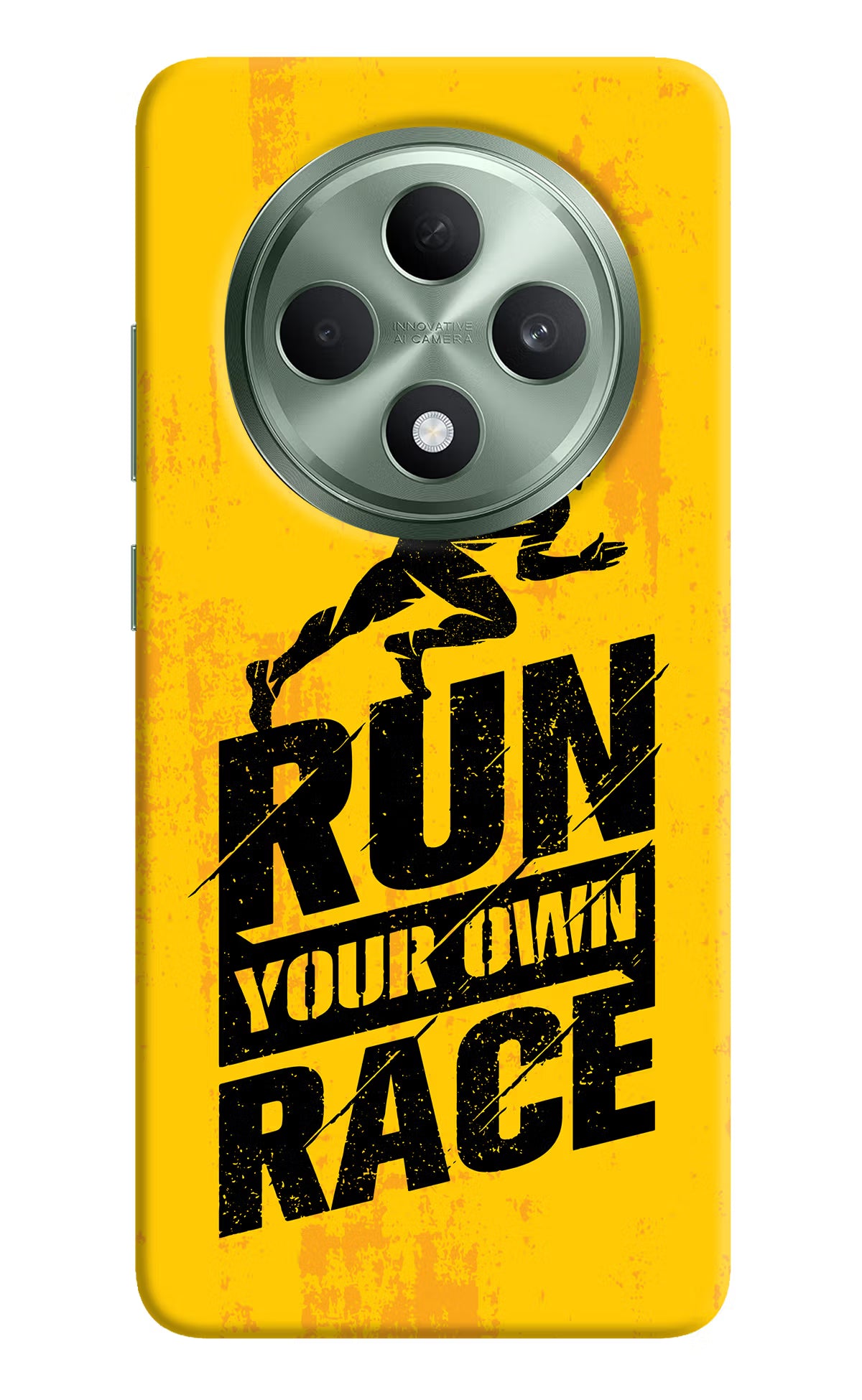 Run Your Own Race Oppo F27 5G Hard Case Back Cover by Casekaro