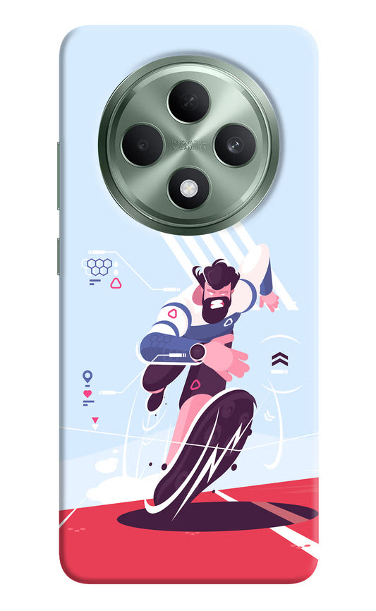 Run Pro Oppo F27 5G Hard Case Back Cover by Casekaro