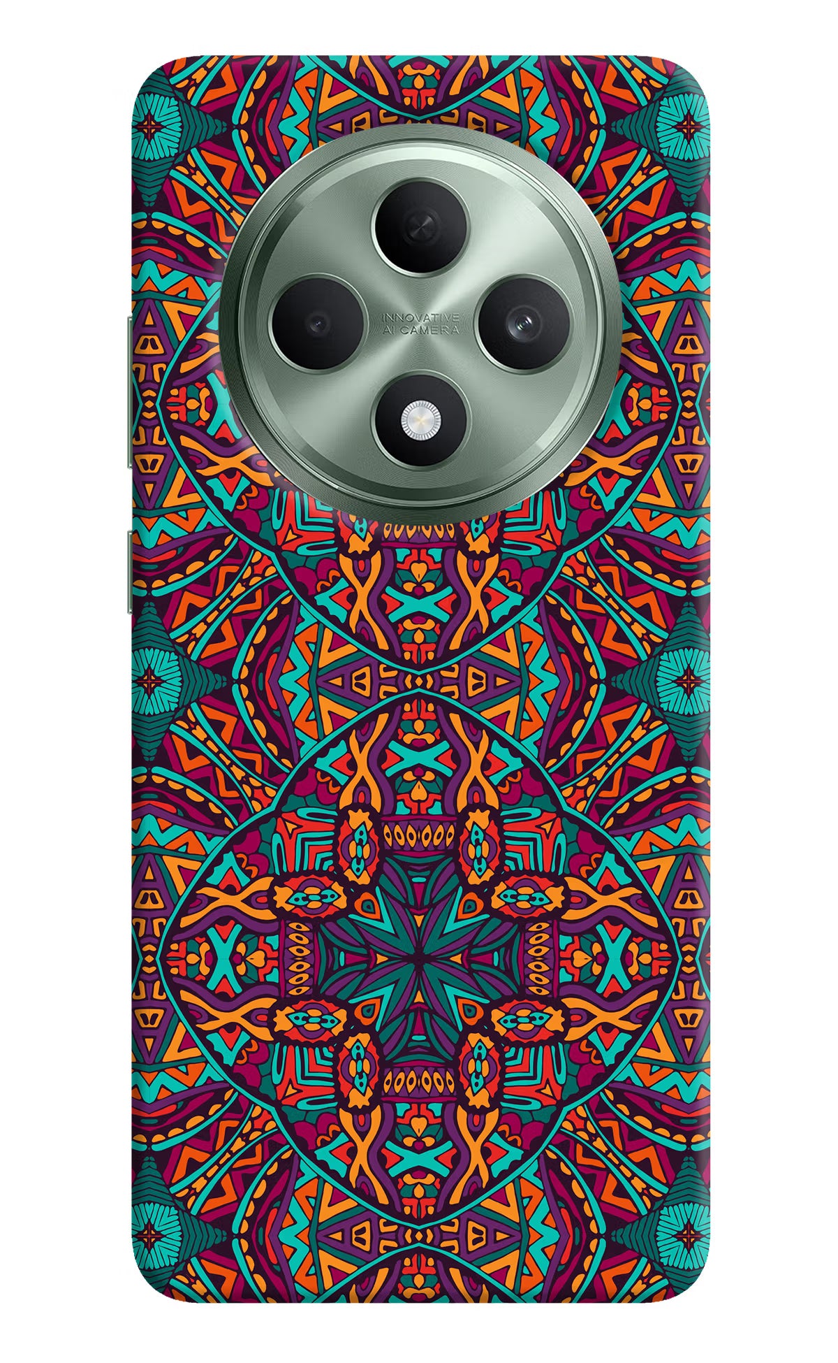 Colour Mandala Oppo F27 5G Hard Case Back Cover by Casekaro