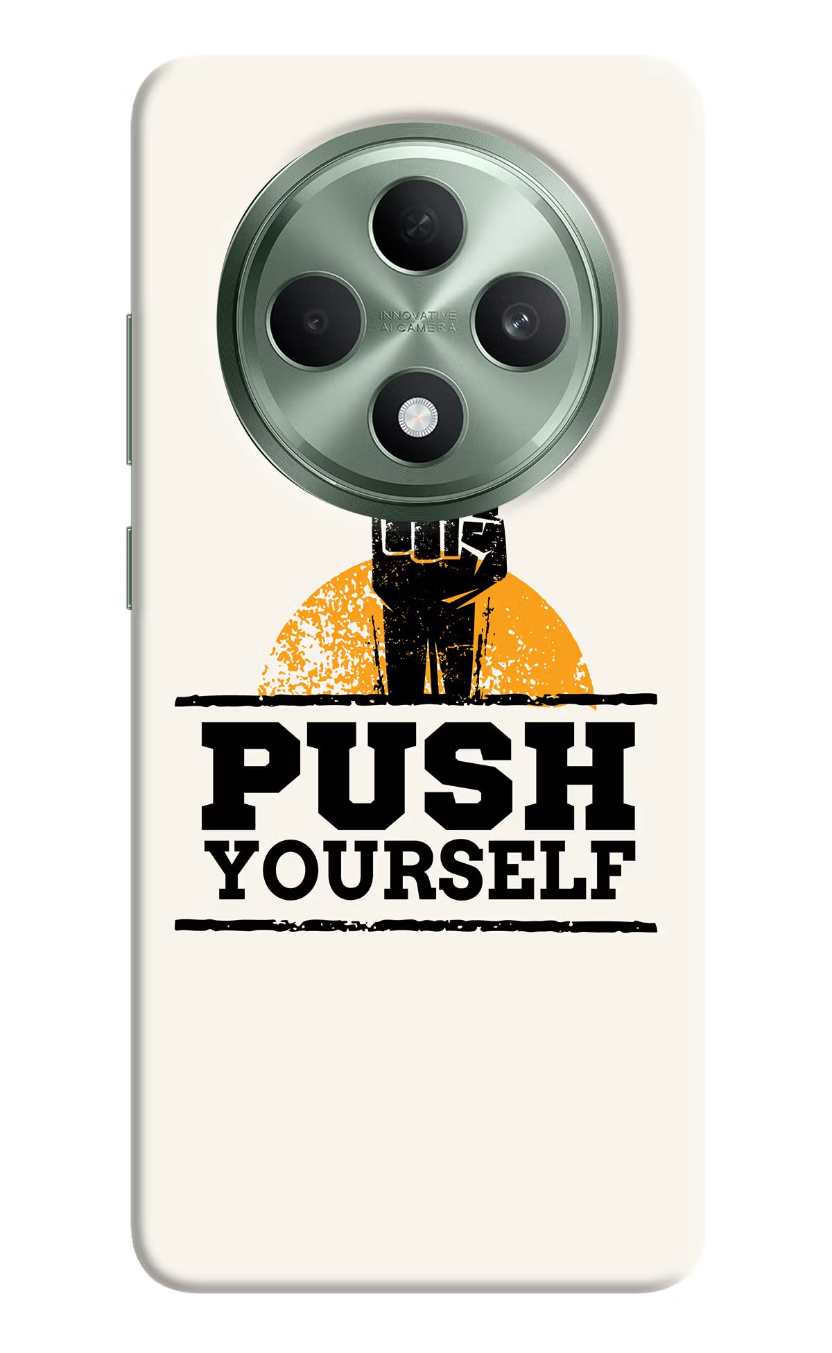 Push Yourself Oppo F27 5G Hard Case Back Cover by Casekaro