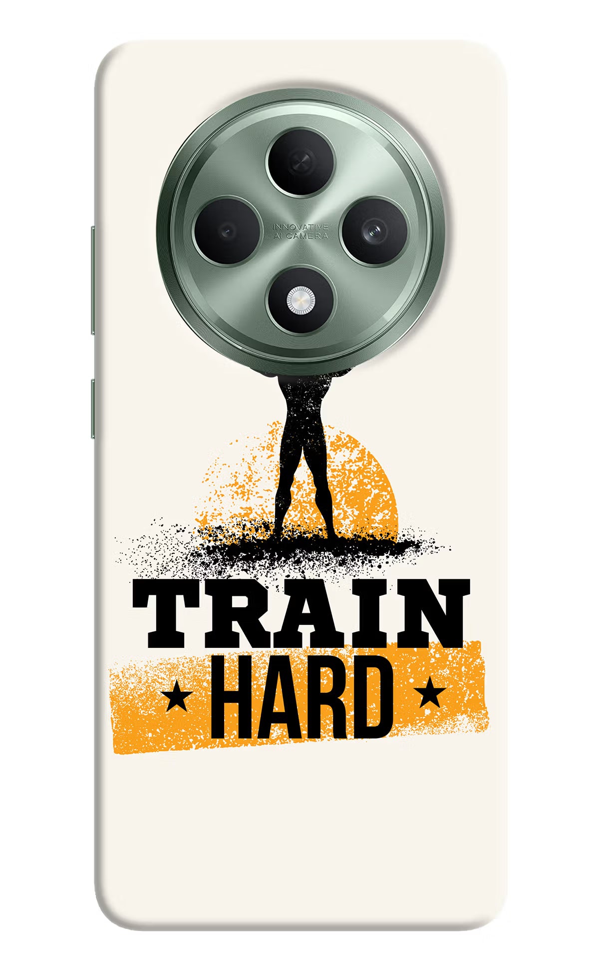 Train Hard Oppo F27 5G Hard Case Back Cover by Casekaro