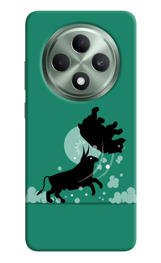 Bull Conqueror Oppo F27 5G Hard Case Back Cover by Casekaro