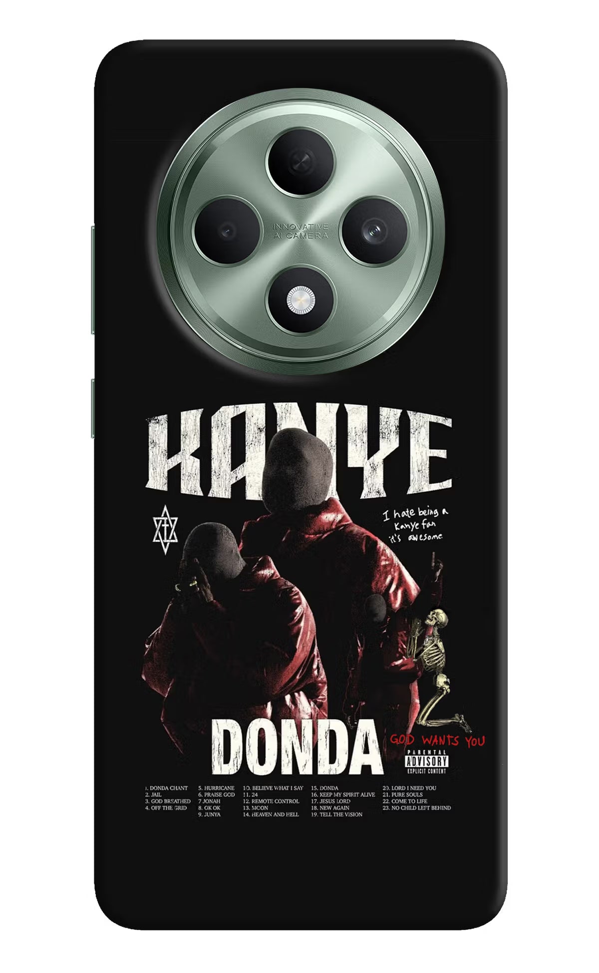 Donda Kanye West Oppo F27 5G Hard Case Back Cover by Casekaro