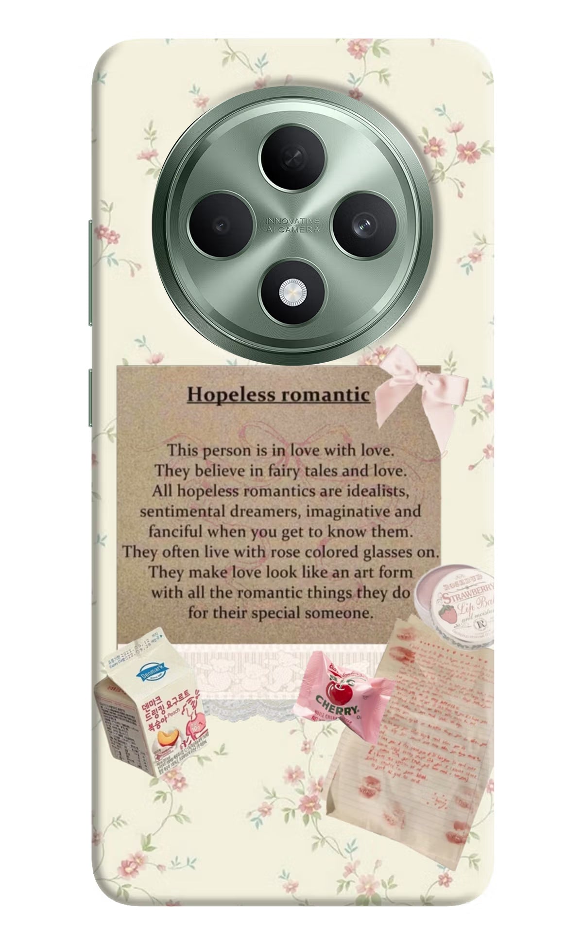 Hopeless Romantic Oppo F27 5G Hard Case Back Cover by Casekaro