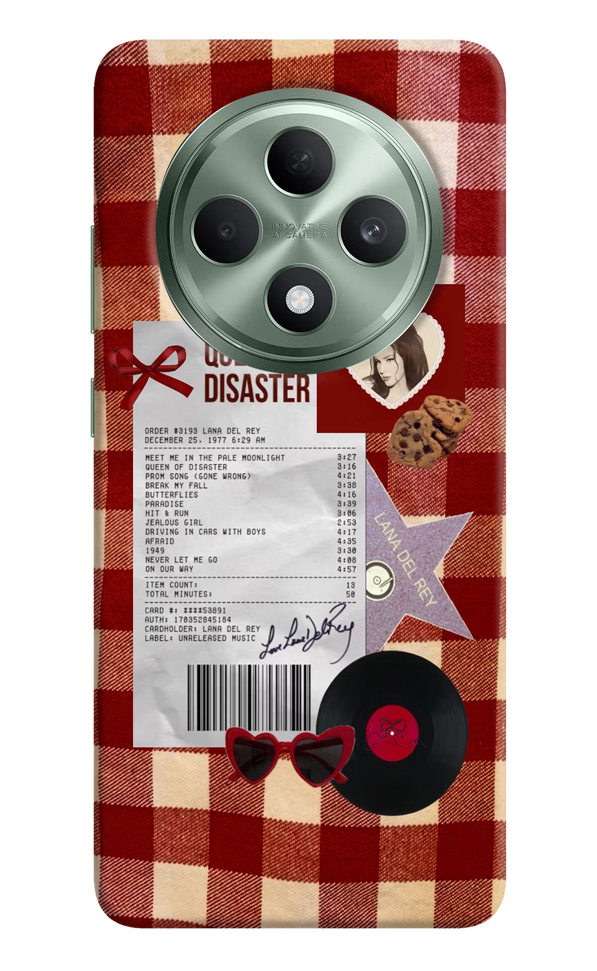 Queen of Disaster Oppo F27 5G Hard Case Back Cover by Casekaro