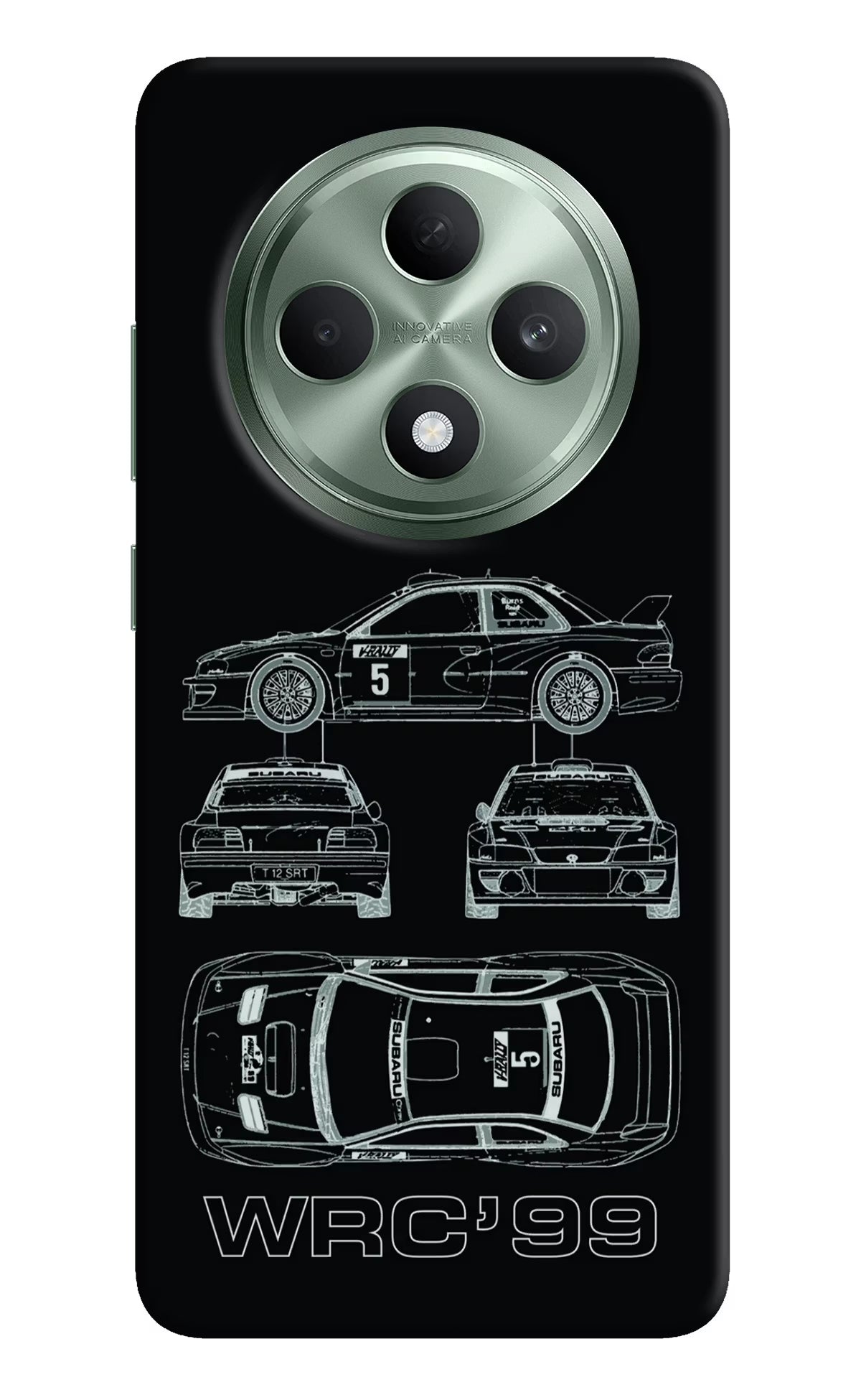 WRC'99 Oppo F27 5G Hard Case Back Cover by Casekaro