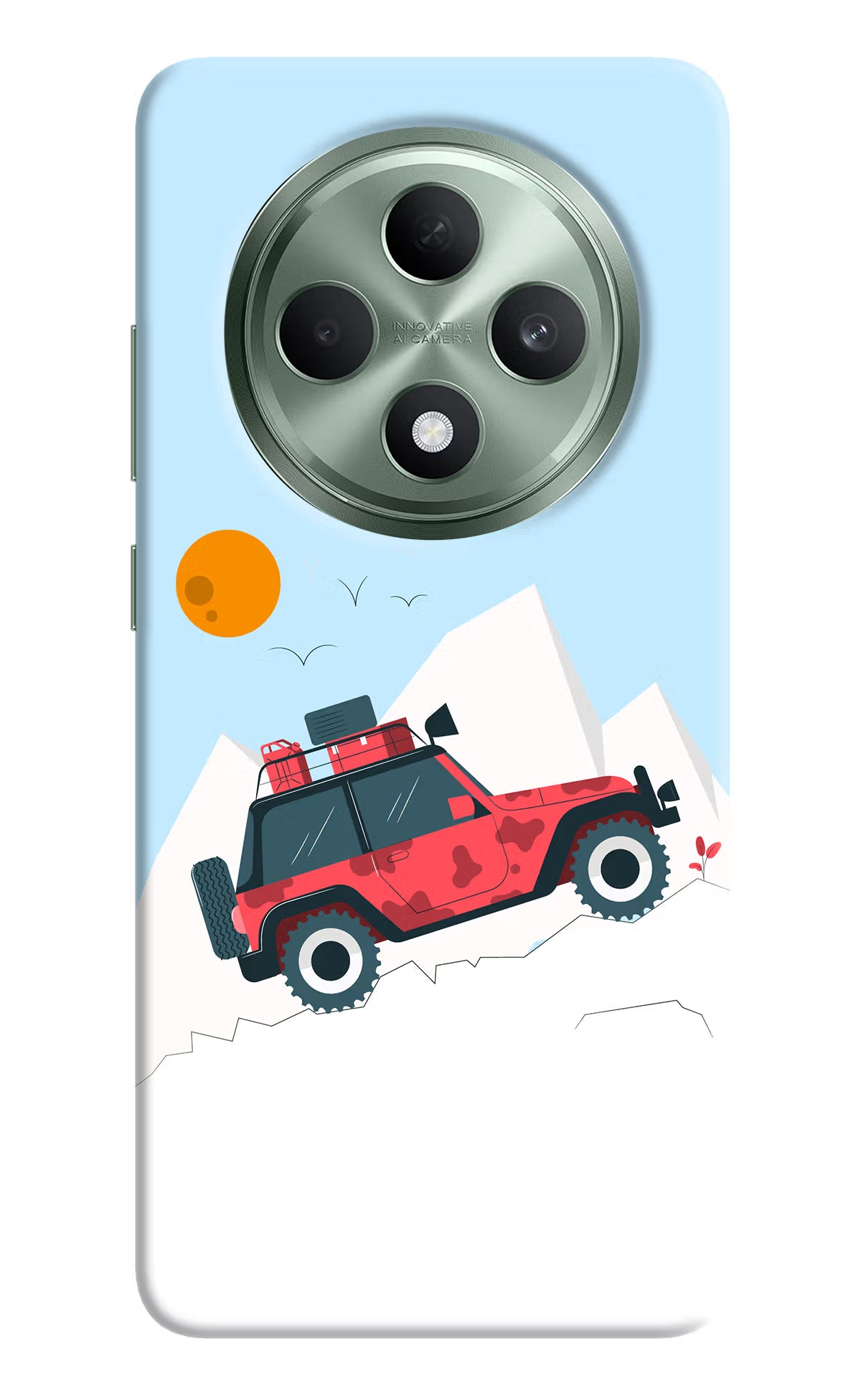 Mountain Trail Beast Oppo F27 5G Hard Case Back Cover by Casekaro