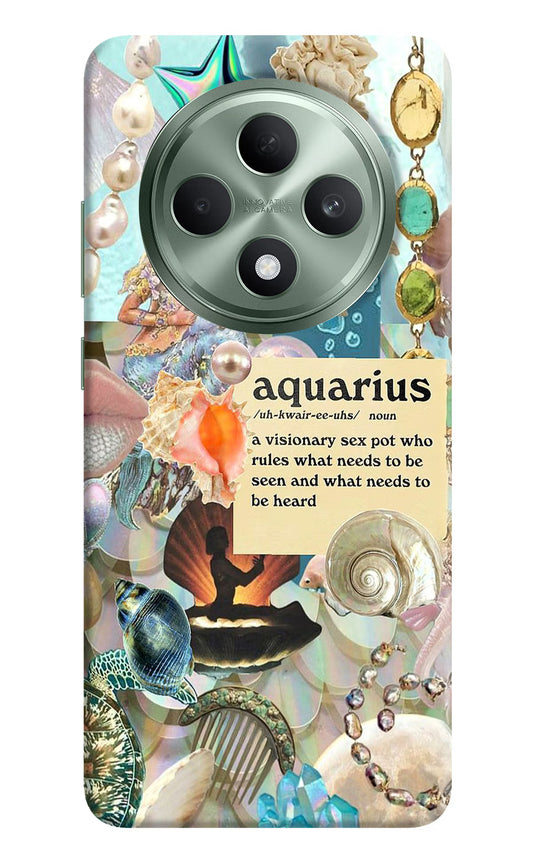 Aquarius Zodiac Oppo F27 5G Hard Case Back Cover by Casekaro
