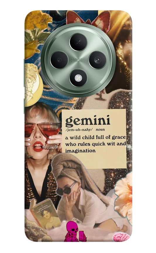 Gemini Zodiac Oppo F27 5G Hard Case Back Cover by Casekaro