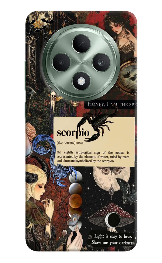 Scorpio Zodiac Oppo F27 5G Hard Case Back Cover by Casekaro