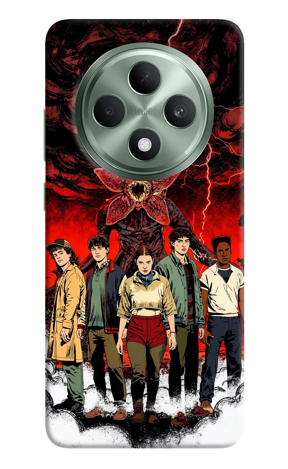 Ordinary Things Characters Oppo F27 5G Hard Case Back Cover by Casekaro