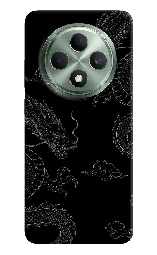 Twin Dragons Oppo F27 5G Hard Case Back Cover by Casekaro