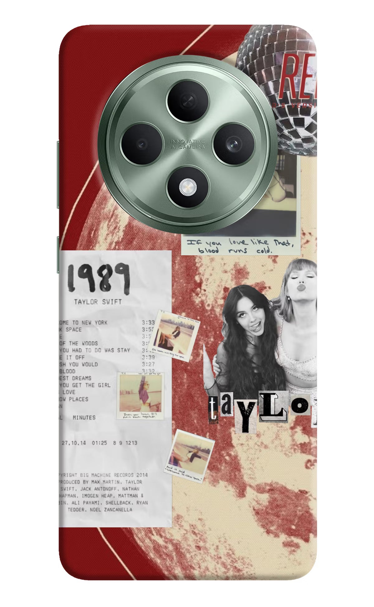 Taylor Swift Oppo F27 5G Back Cover