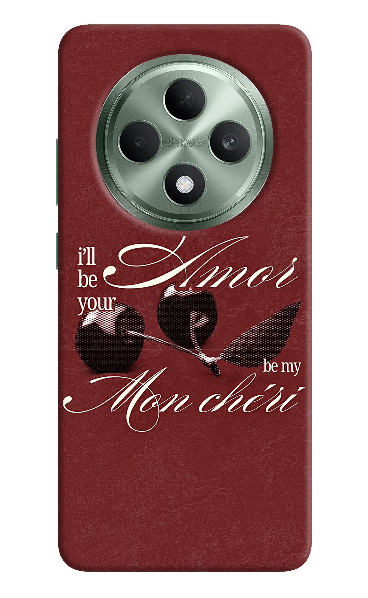 Velvet Cherry Oppo F27 5G Back Cover