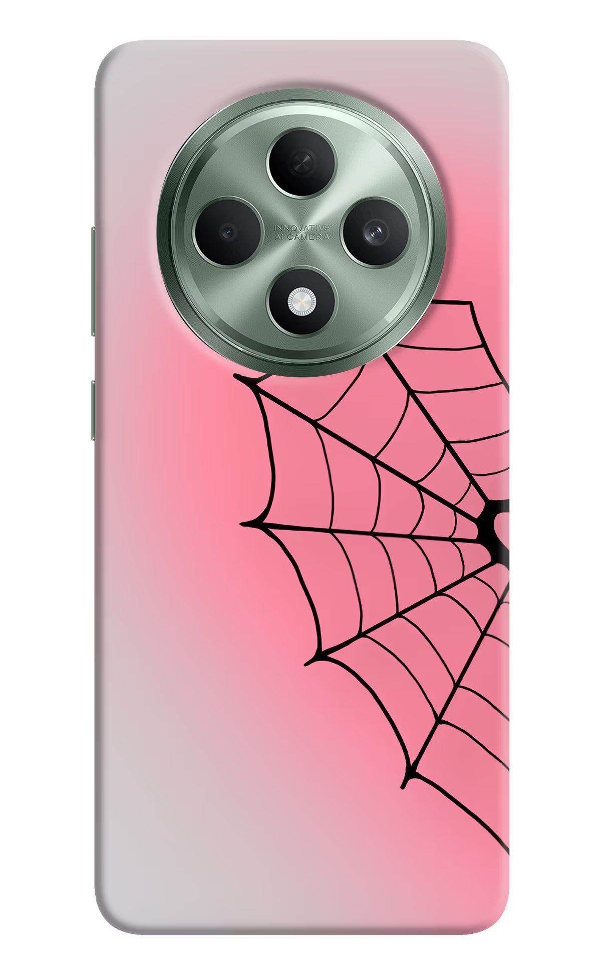 Pink Web Oppo F27 5G Back Cover